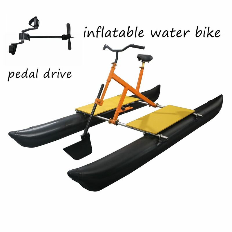 Sea Pedal Water Bicycle Vicking Portable Water Bike Sport galleggiante gonfiabile per Sport acquatici Yacht Outdoor VK 2pcs Resort Hotel