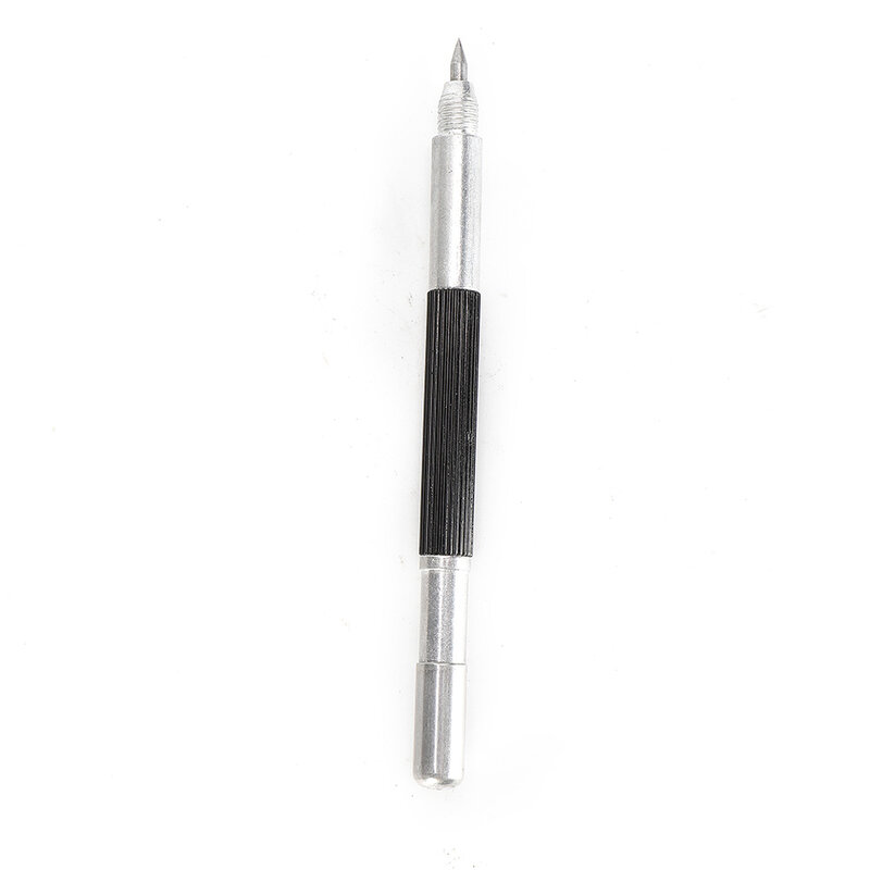 2 * Ended carburo di tungsteno Scribing Pen Tip Steel Scriber Scribe Marker Metal per Marks materiali duri temprati 136mm