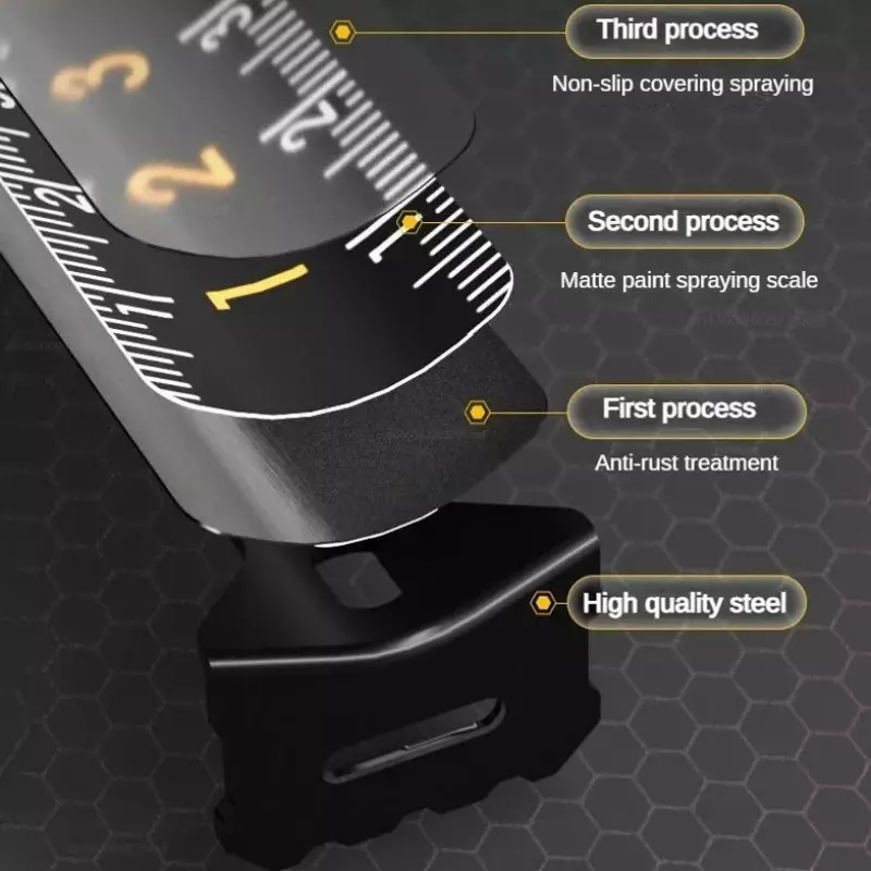 شاومي-شريط قياس من مادة الفولاذ الأسود ، سميك ، عالي الدقة ، متين ، قابل للسحب ، أداة متعددة الوظائف ، 3 م ، 5 م ، جديدة