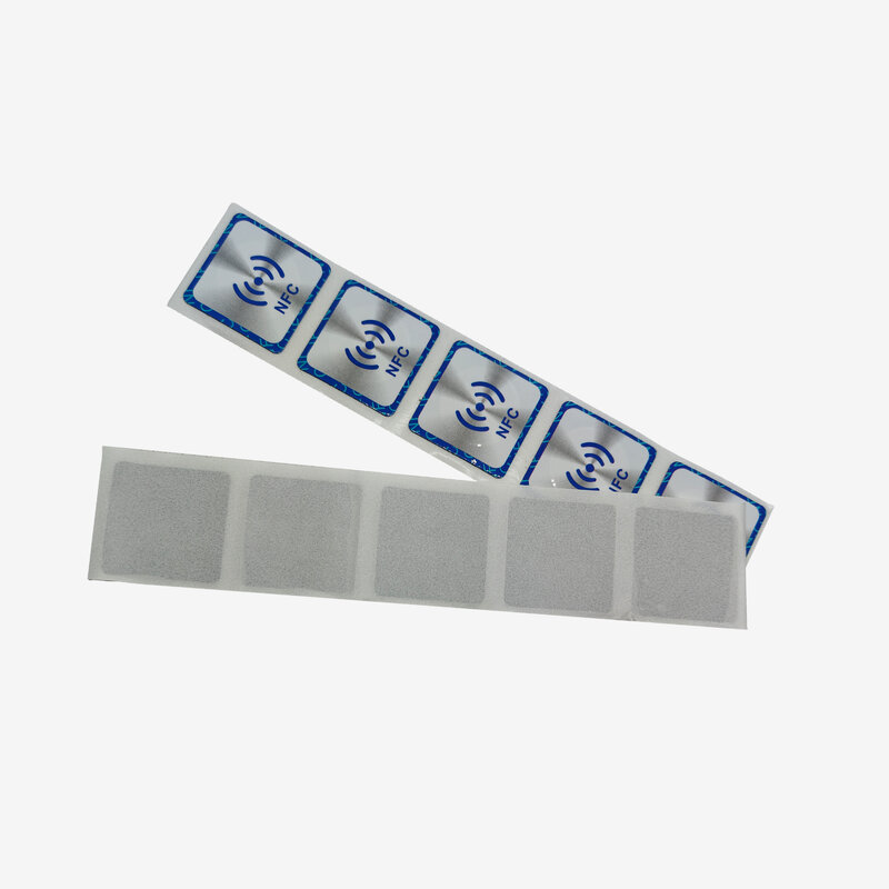 5pcs 144 Byte NFC 213 Tag Anti Metal 30mm Sticker Compatible with all NFC Phones and Devices