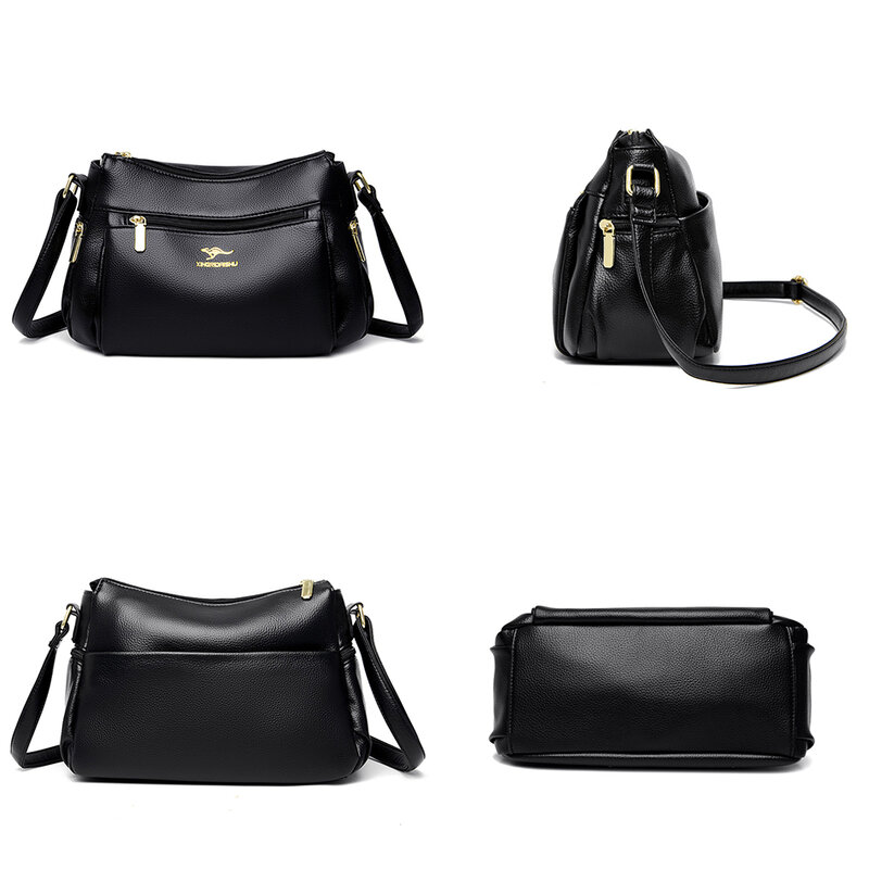 2024 Luxury Handbags Women Bags Designer Shoulder Crossbody Bags Genuine Brand Soft Leather Messenger Bags Purses and Handbags