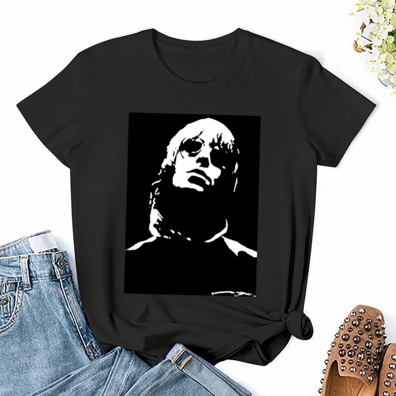 Liam Gallagher Art T-Shirt koszulki graficzne koszulki słodkie ubrania słodkie topy odzież damska t-shirt sukienka dla kobiet długie