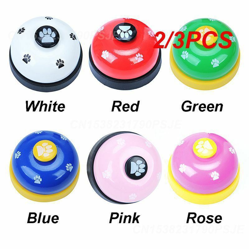 2/3PCS Bell Engaging Colorful Fun And Interactive Pet Toy Training Intelligence Best-selling Pet Toy Stimulating Educational