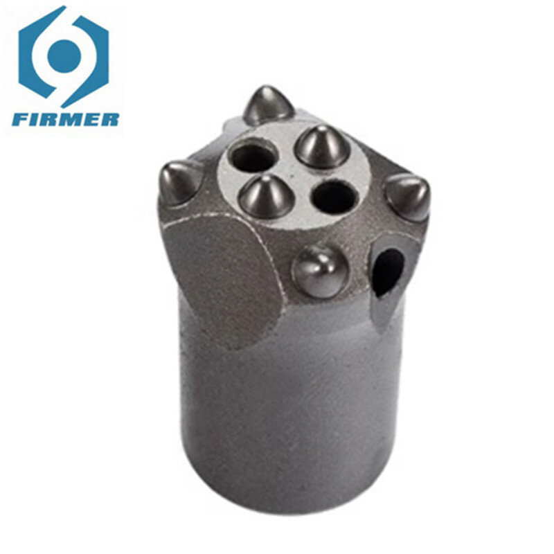 5pcs 28-100mm Hard Rock Mining Drilling Tools Taper Spherical Button Drill Bit in Quarrying Stone Tunnel Construction
