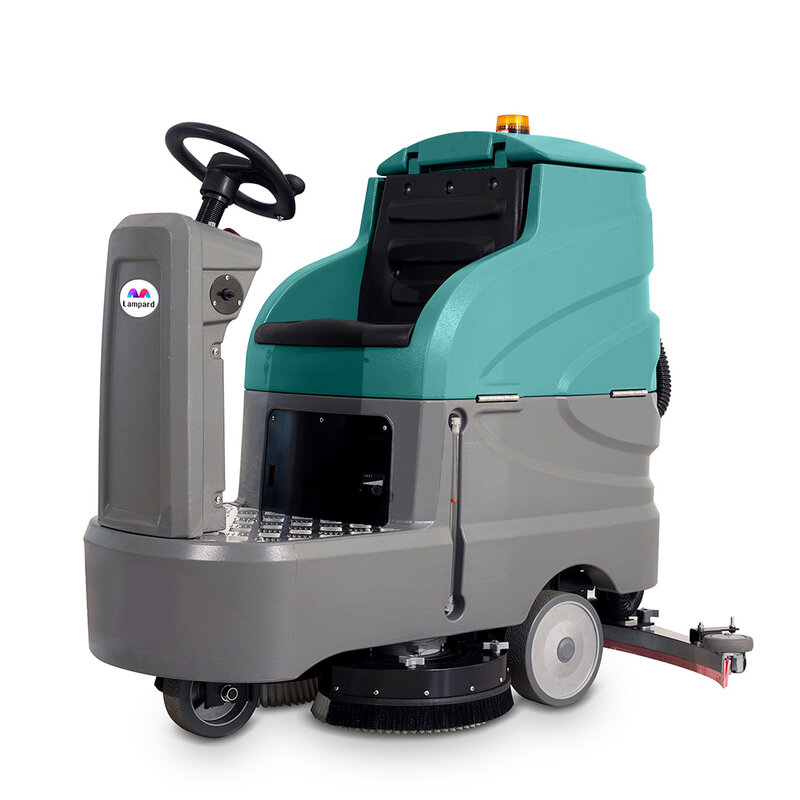 Máquina de lavado y secadora de suelo epoxi, depurador de suelo automático, Industrial