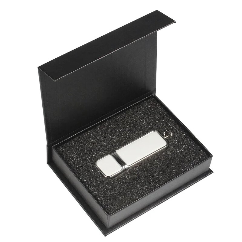 محرك أقراص فلاش USB 3.0 عالي السرعة ، شعار مخصص مجاني ، صندوق ورقي أبيض ، جلد قرص U ، ذاكرة 64 جيجابايت ، 32 جيجابايت ، 16 جيجابايت ، 128 جيجابايت ، 8 جيجابايت ، 5 قطعة لكل مجموعة