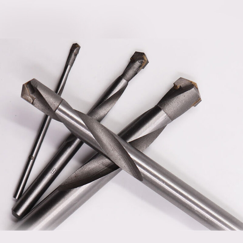 Broca de carburo de tungsteno de acero, herramientas manuales profesionales de perforación de plástico, madera, Metal, acero inoxidable