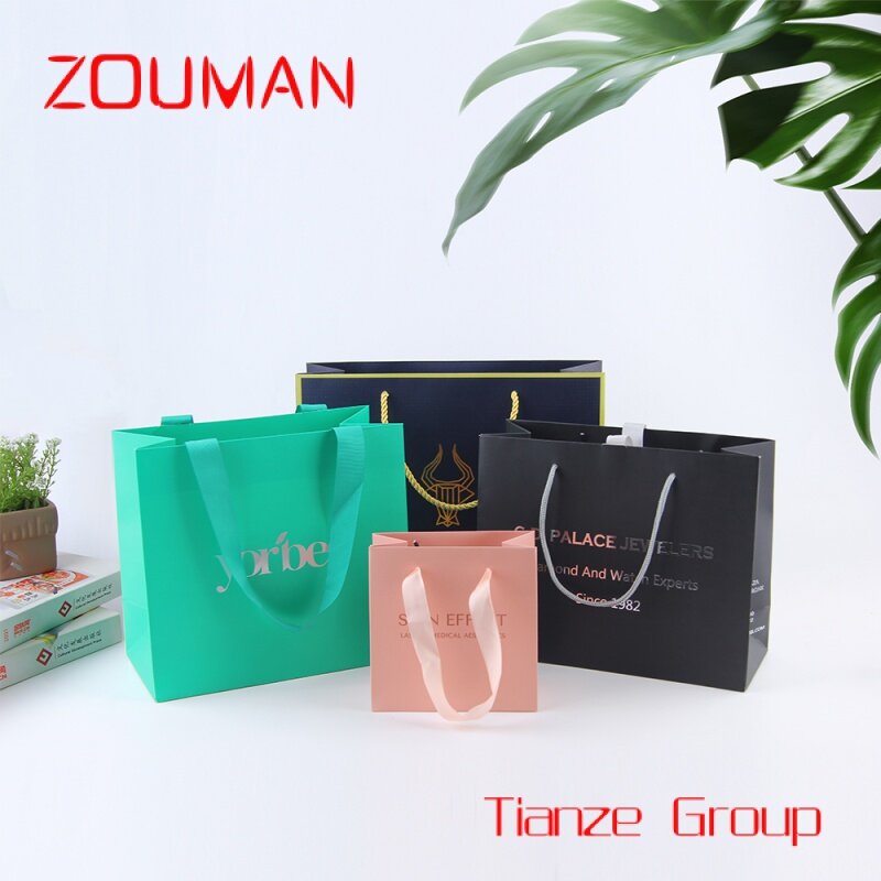 Bolsas de papel con logotipo personalizado, bolsas de papel con logotipo personalizado, bolsas de regalo con logotipo personalizado
