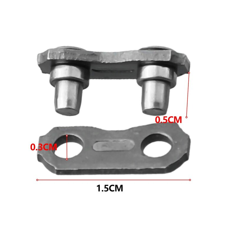 10pcs Steel Chainsaw Chain Joiners Links For JOINING 325 058 Chain 1.5x0.5cm Garden Tool Replacement Accessories
