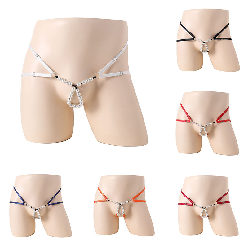 Comfy Fashion Ondergoed Heren Stretchy Rugloze Onderbroek Bikini Slips G-String Holle Jockstrap Slip
