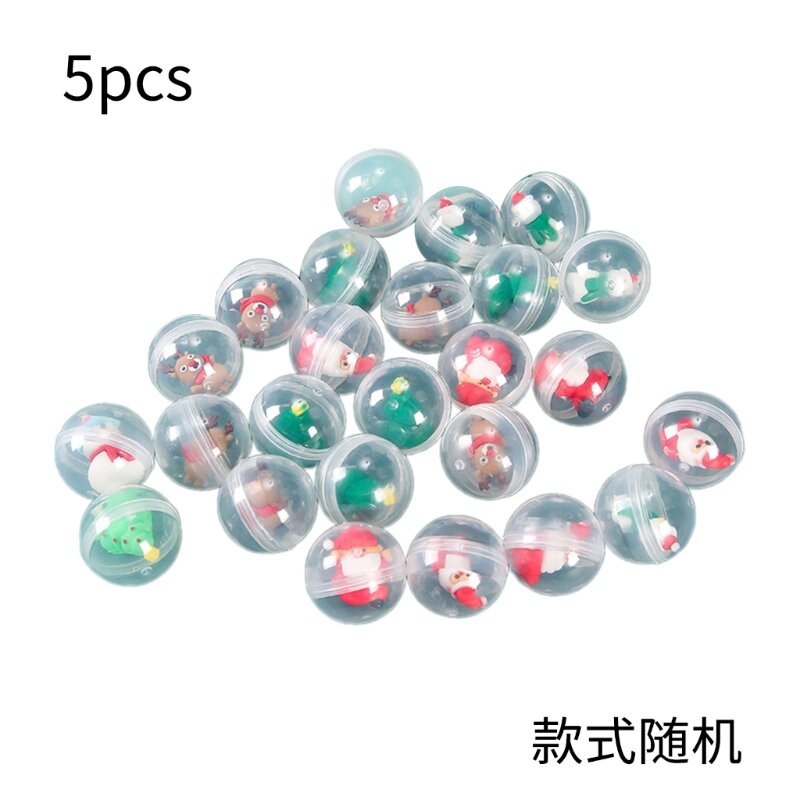 Merry Christmas Party Favor CapsuleToy Vending Machine Children Gift Stuffings Dropship