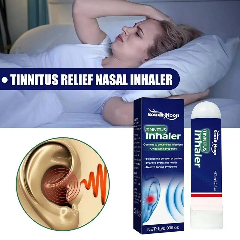Obat pereda bunyi Telinga 1/3/5 buah, Inhaler pereda tuli Tinnitus, gatal telinga, perawatan pendengaran keras perawatan kesehatan