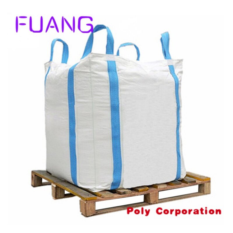 Custom  Strong Low cost PP 1000kg Super Sacks Big Bulk Jumbo Fibc 1 Ton Bags