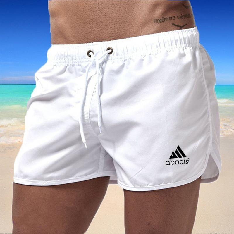 Pantalones cortos de natación con estampado para hombre, bañador Sexy para playa, tabla de Surf, secado rápido