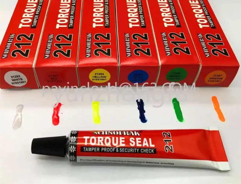 French Bolt Torque Marking Paste Adhesive Screw Marker Torque Anti-loosing Industrial Marking Adhesive