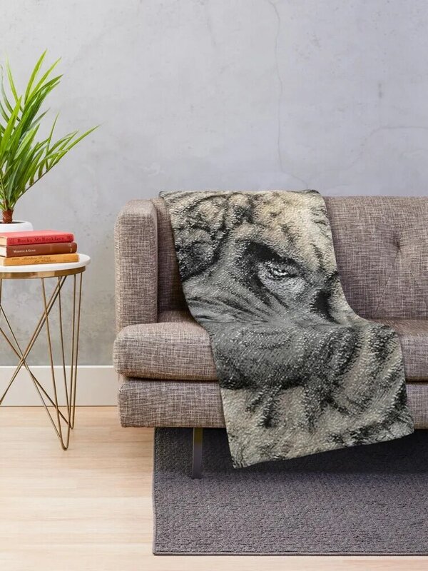 English Mastiff (Brindle) Throw Blanket Luxury Brand Blanket Softest Blanket