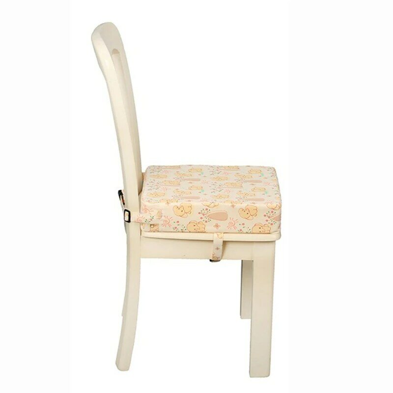 Cojín para silla aumentada para niños, cojín para comedor para bebé, trona extraíble ajustable