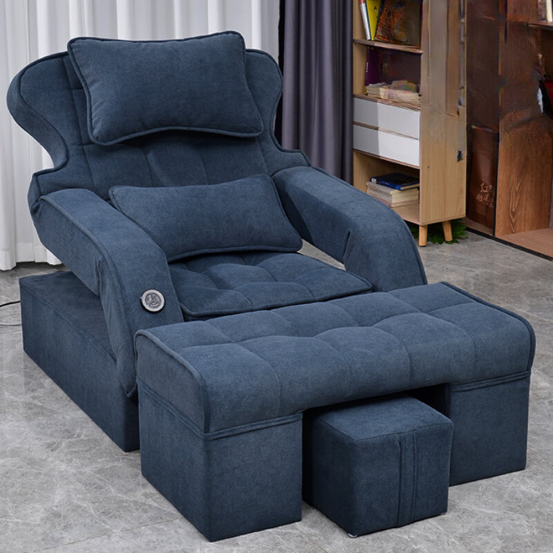 Cadeira pedicure com sofá ajustável, Lash fisioterapia, cadeira de metal para esteticista, mobiliário especializado CC