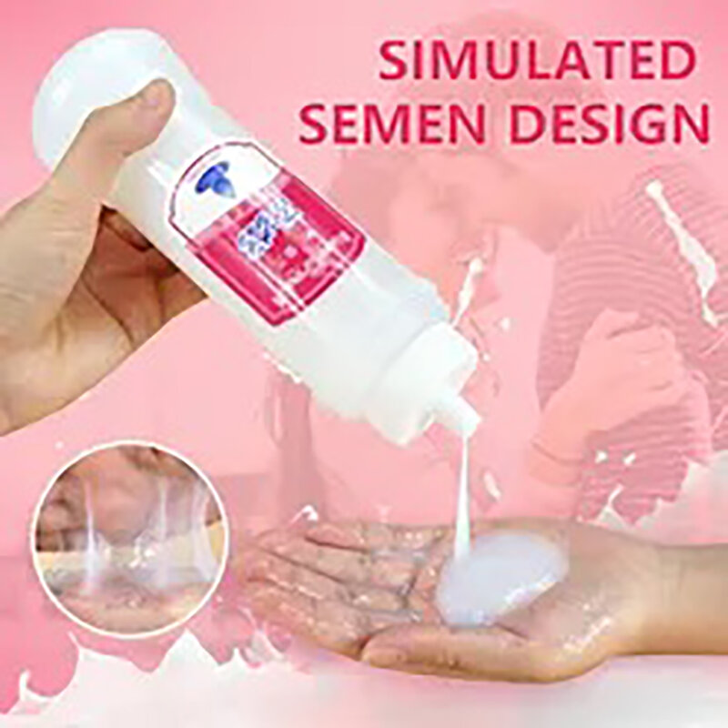 Lubrificante giapponese per il sesso 200ml/300ml/500ml lubrificante per sperma simulato sesso per coppie Vagina lubrificazione anale biancheria intima per adulti 18 +