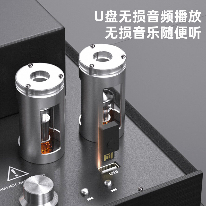 W-1 penguat daya universal tabung vakum pirogenik Amplifier daya Tong murni pre-stage Hifi suara tidak merusak telinga