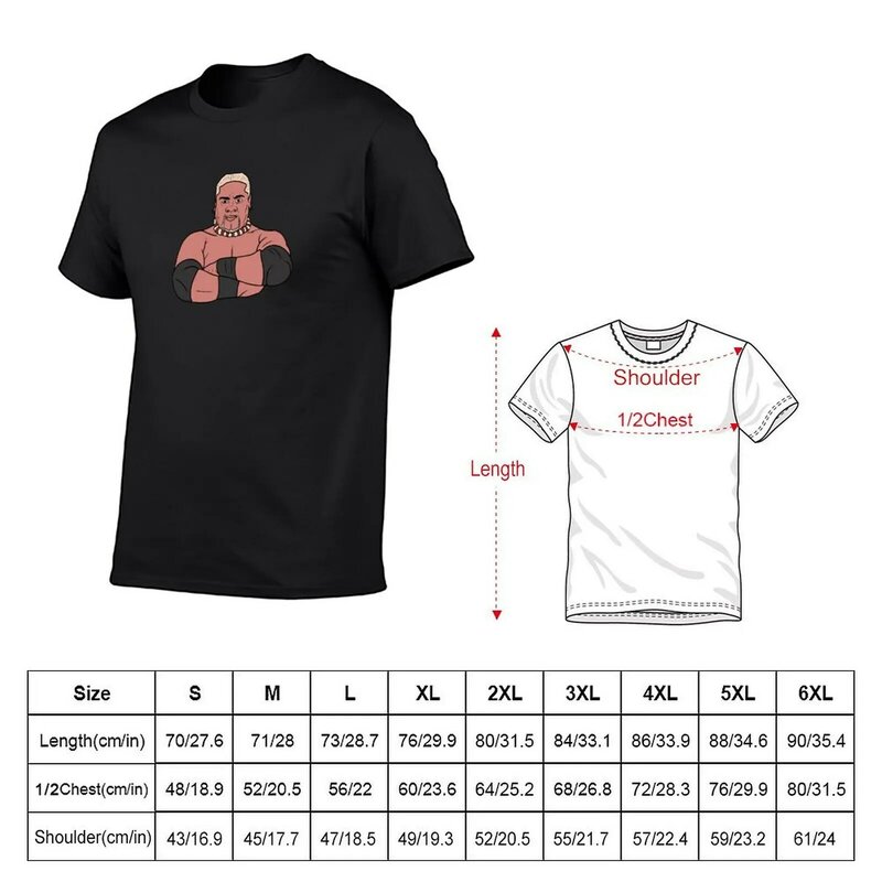 Футболка Rikishi, винтажная аниме одежда, рубашки оверсайз, футболки с графическим рисунком, мужские футболки с графическим рисунком, упаковка