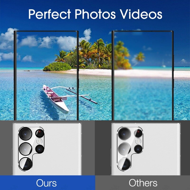 Klarer Kamera objektivs chutz für Samsung Galaxy S24/S24plus/S24Ultra Anti-Scratch-Back-Lens-Schutz folie für Samsung S24