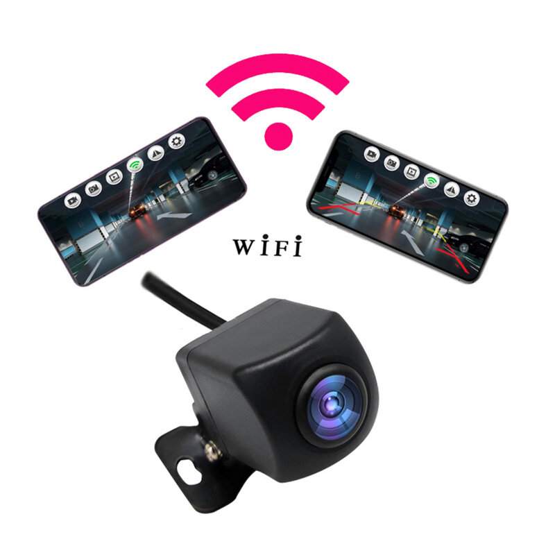 Wifi Reverse Camera Car Wireless Backup Reversing Waterproof Rear Camera Automotive Accessory