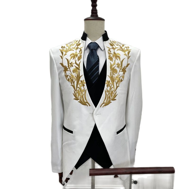 Полная подкладка Smart Casual Половина Canves 2022 Новая коллекция Свадебная одежда для жениха Индивидуальные Модные мужские костюмы