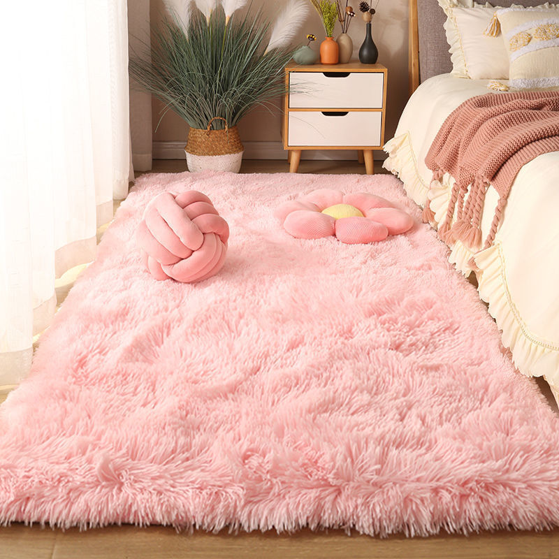 Dywan puszysty dywan do sypialni nastolatek wycieraczka do butów styl skandynawski miękkie duże rozmiary dziecięce poduszki podłogowe dywany do salonu dekoracja wnętrz