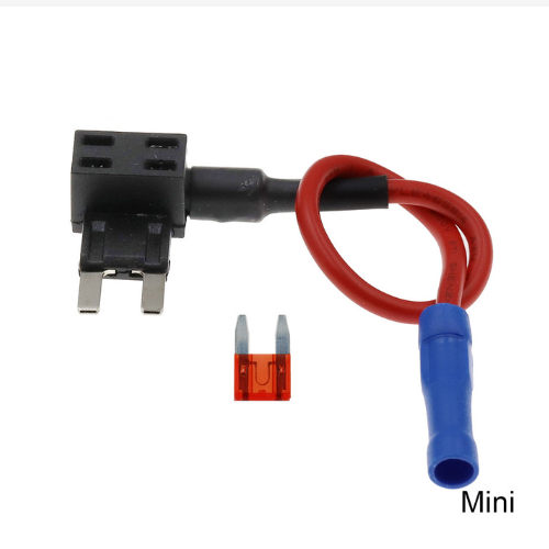12V 24V Mini Kleine Middelgrote Auto Zekering Houder Add-A-Circuit Tap Adapter Met 10a Micro Mini Standaard Atm Blade Zekering