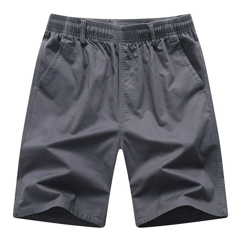 2024 neuen Stil Sommer Männer Mode Baumwolle feste Shorts Männer hochwertige lässige Business Herren Shorts klassische schlanke Shorts für Männer