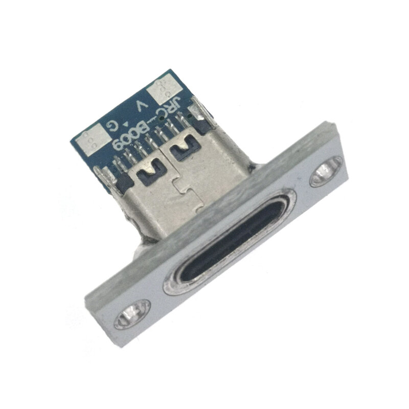 Installazione del pannello tipo di filo di saldatura Jack USB tipo-C 2 / 4/ 6Pin giunto a saldare connettore femmina adattatore presa porta di ricarica