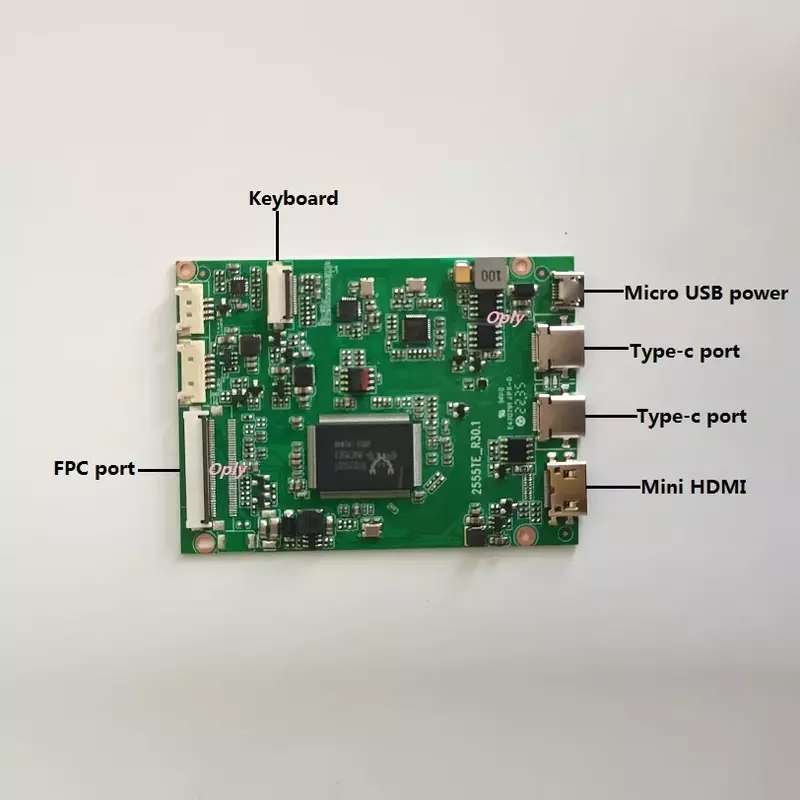 Placa controladora EDP para LQ125T1JW02 LQ125T1JW02C LQ125T1JX03B, USB compatível com mini HDMI, monitor LCD LED, 12,5 no tipo-C, 2560X1440