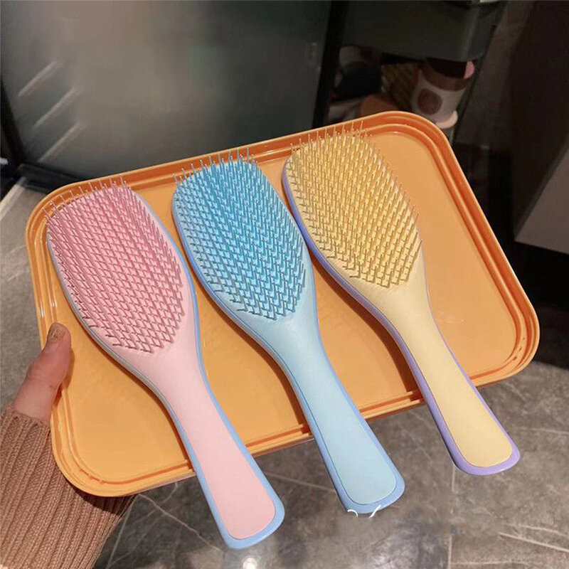 Anti-static Hair Brush With Ergonomic Handle Anti-knotting Air Cushion Comb Professional Scalp Massage Combs Head Care Products