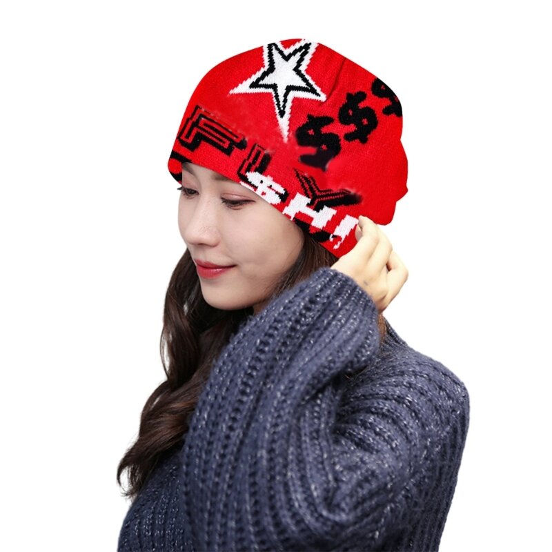Bonnet unisexe Hip-hop Y2K pour hommes, automne hiver, Harajuku, accessoires Photo polyvalents, Bonnet à poils directe