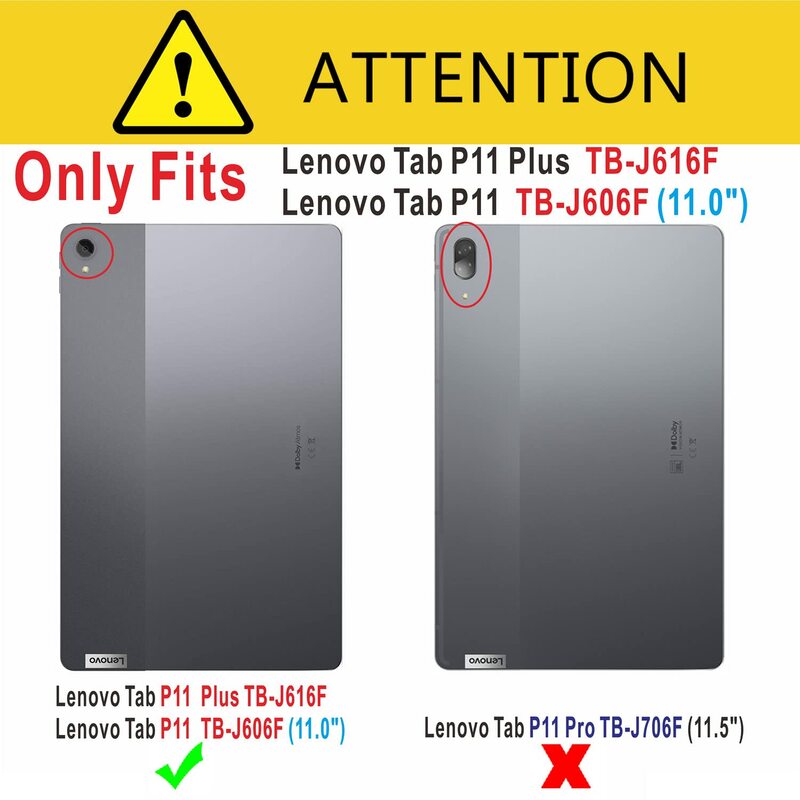 Tempered Glass Screen Protector for Lenovo Tab P11 Plus TB-J606X 11 inch Tablet Screen Glass for Lenovo Tab P11 TB-J606F