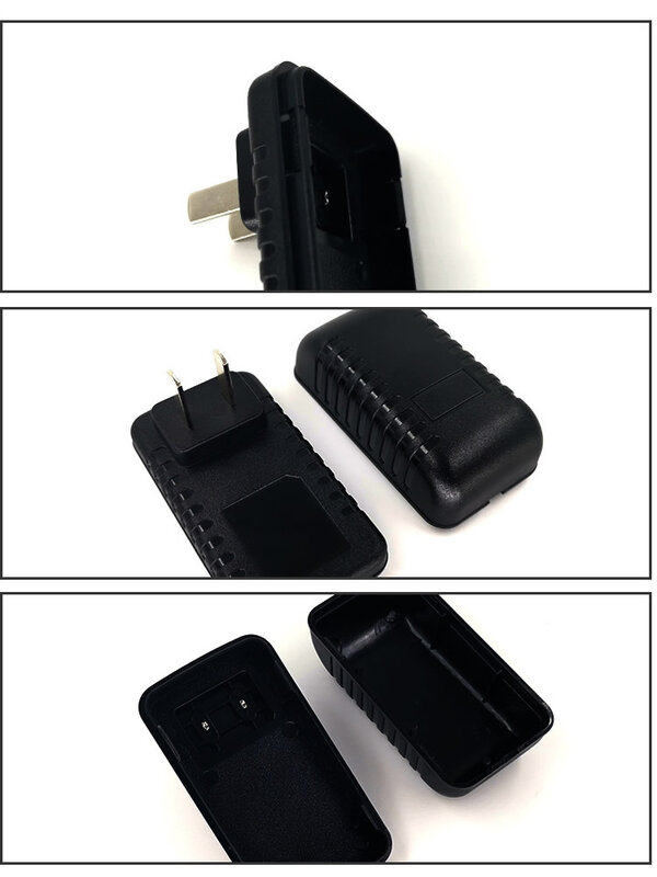 Black Fake Charger Sight Secret Home Diversion Stash Can Safe Container Hiding Spot ⁣⁣⁣⁣Hidden Storage Compartment Power Adapter