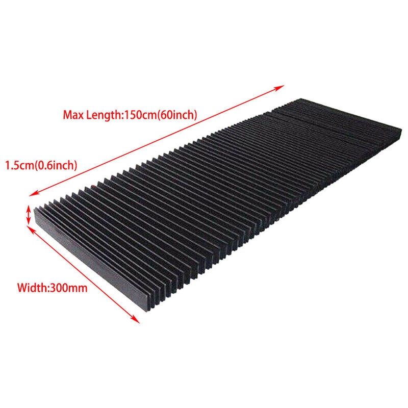 Multi-types CNC Milling Machine Flexible Guard Dust Cloth Three-proof Cloth Protective Flat Accordion Bellows Covers