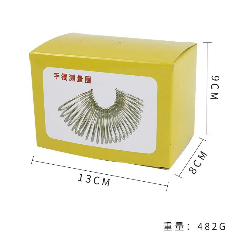 HK-Kit de herramientas de medición de joyería, calibrador de brazalete de Metal, tamaño profesional, 1-27