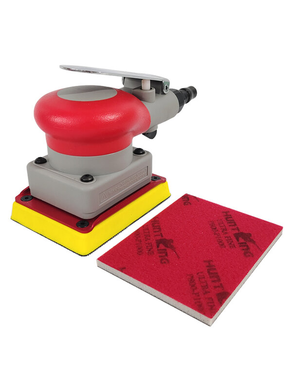 Rot Schleifpapier Auto Sand Kitt 75x 100 Platz Trockenen Schwamm Schleifpapier Hardware Möbel Oberfläche Polieren Schleif Grit