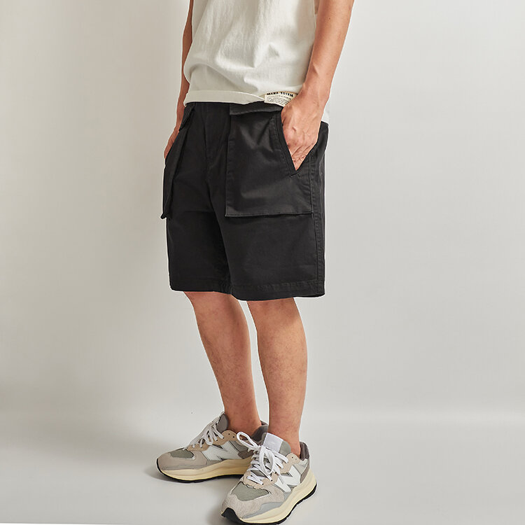 Новинка лета 8816, американские Бриджи-карго, мужская мода, 97% хлопок, потертые, с большими карманами, повседневные свободные прямые 5-точечные брюки