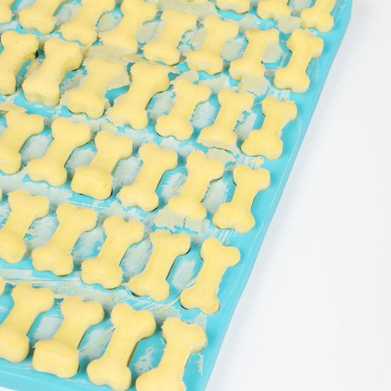 Multiavity cetakan silikon memanggang hewan biskuit DIY Bintang Hati coklat permen jeli membuat makanan ringan anjing nampan pembuat es batu hadiah