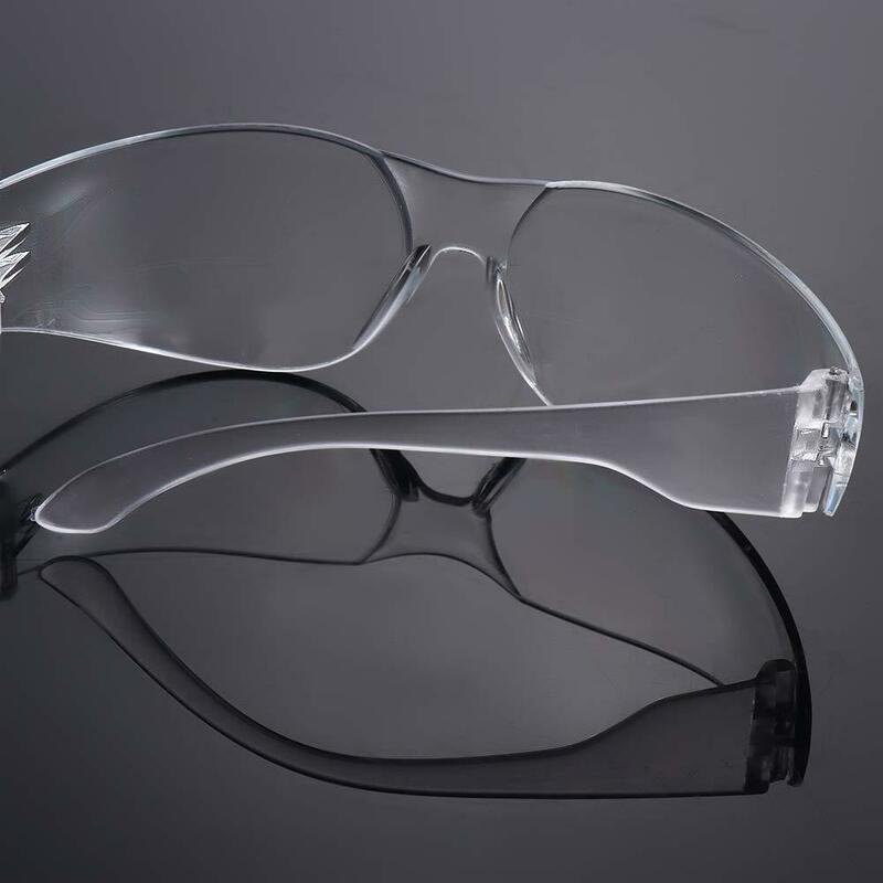 투명 공장 방진 안경, 충격 방지 김서림 방지 안전 고글, 눈 보호 안경, 방풍 안전