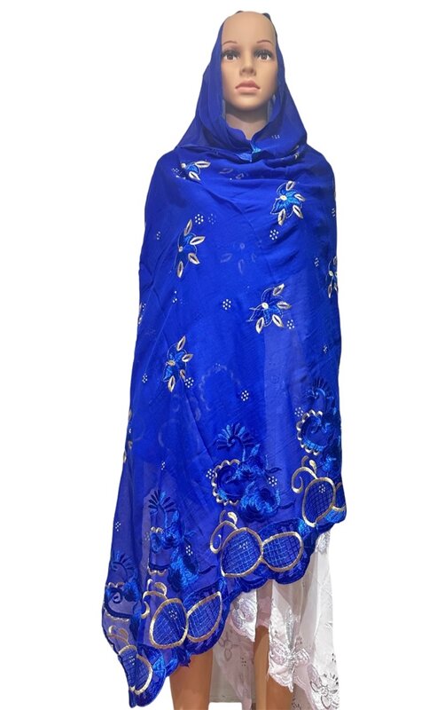 Sprzedaż hurtowa 1/2/6/12 sztuk ograniczony czas gorąca sprzedaż modna muzułmańska chusta 100% bawełniany szalik afrykański damski hidżab szalik dubajski