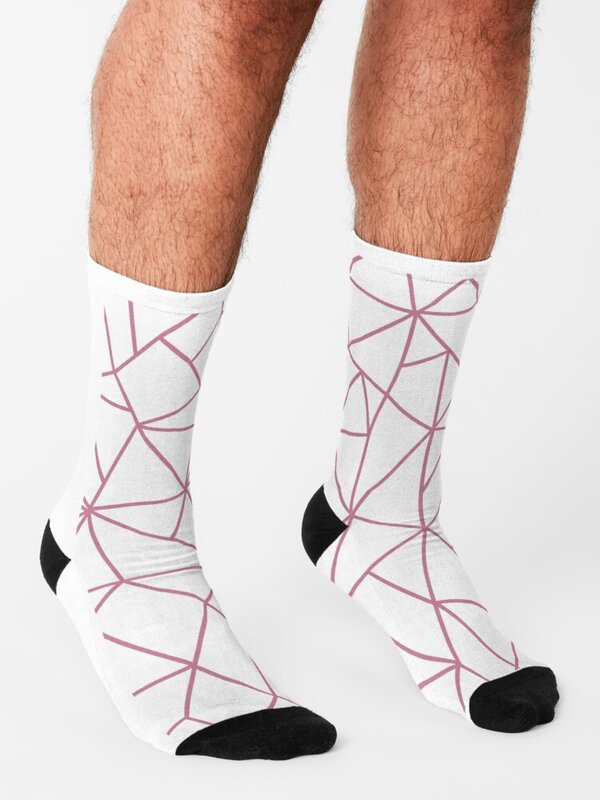 Padrão geométrico fundo meias de moda masculina meias masculinas