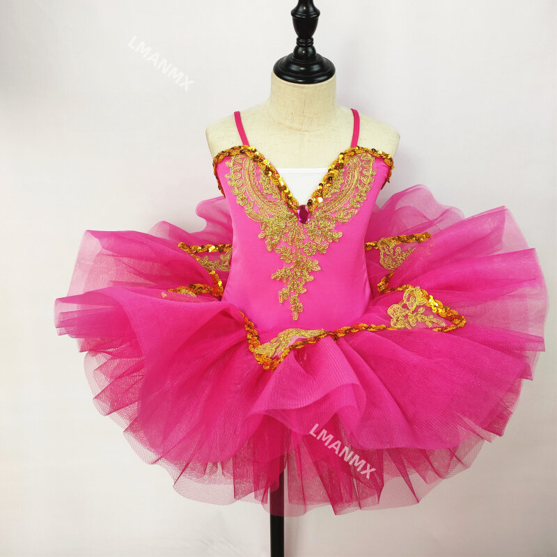 Rok balet anak perempuan, pakaian pertunjukan rok balet baru, rok anak perempuan, pakaian penampilan tari, gaun balet