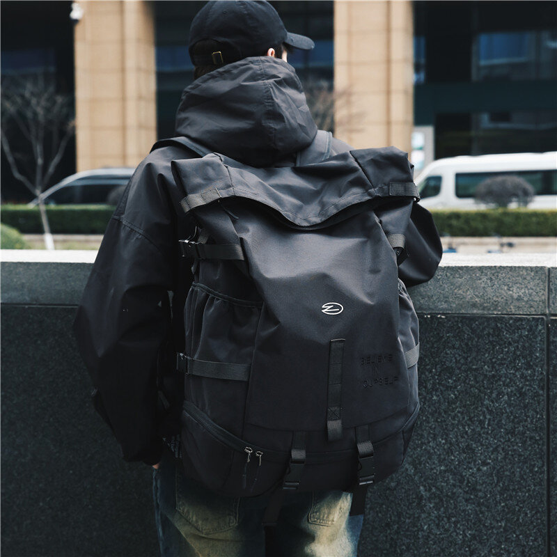 Рюкзак унисекс для мужчин и женщин, модная уличная одежда для отдыха на открытом воздухе, вместительные сумки для пар