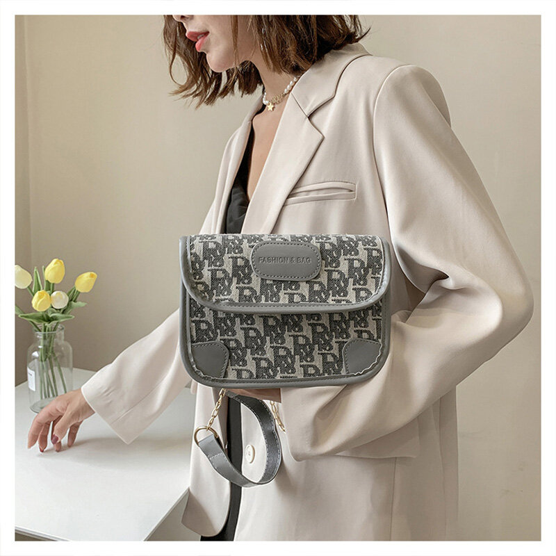 New Fashion Shoulder Bag Female Crossbody Bags Women Small Handle Underarm Bag Clutch Simple Female Handbag 2024