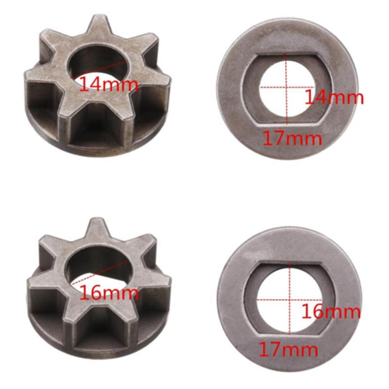 Engranaje para amoladora angular, herramienta de reemplazo de acero, ajuste directo para soporte de motosierra, duradera, para 115, 125, 150, 180