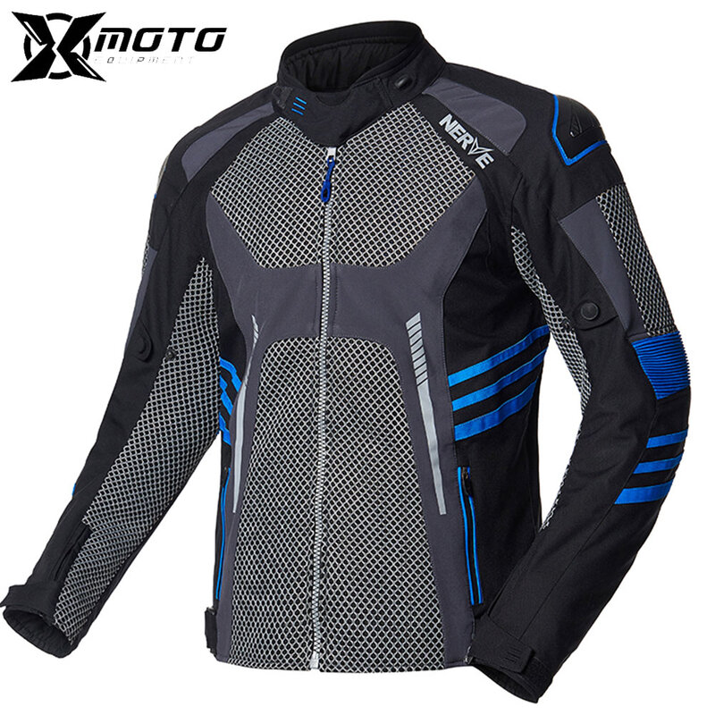 Jaqueta masculina para motocicletas, roupa de locomotiva antiderrapante para ciclismo, jaqueta de bicicleta, durável, prevenção de quedas, 4 estações